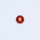 10mm stone earing back,carnelian_N040