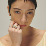 Charme bague_fleur＿F020,F120,F021